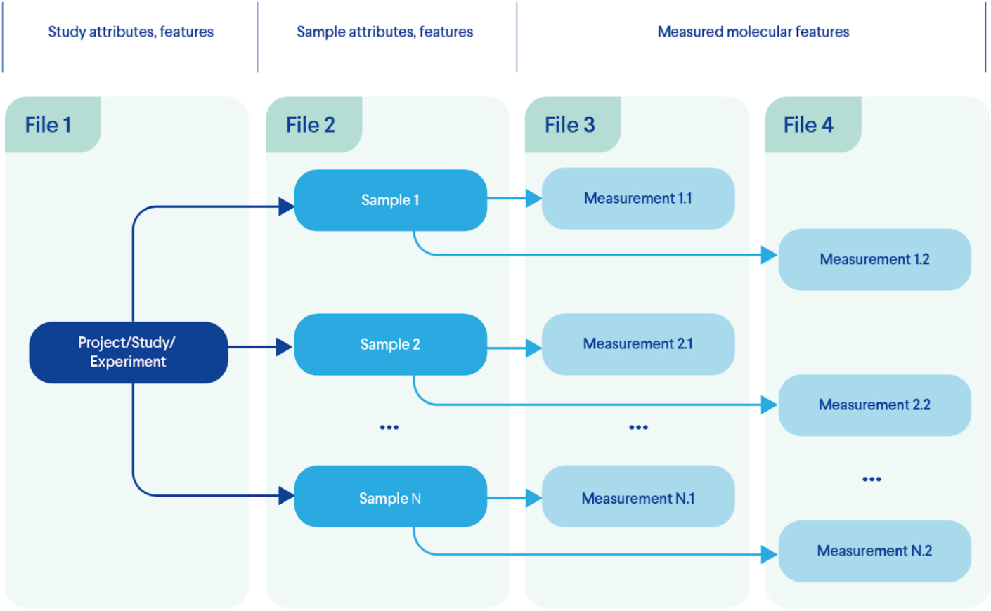 Figure 2. A Typical Information Distribution Across Files